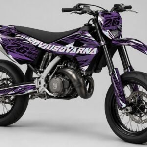 Kit déco personnalisé HUSQVARNA TC TE FC FE 50 65 85 125 250 450 – Icon – Crystal 0.4 mm
