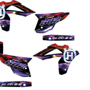 Husqvarna Neon – layout adesivi Dekor-Kits