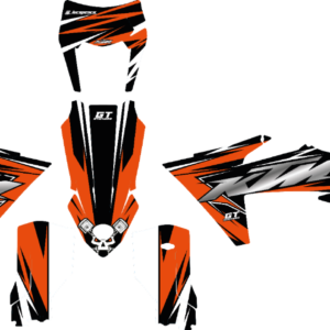 KTM Alpha – layout adesivi Dekor-Kits