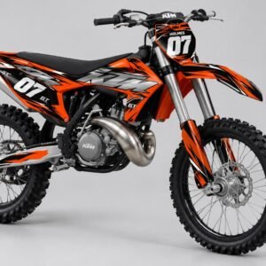 Custom Graphics Kit KTM SX SXF EXC 50 65 85 125 250 450 – Alpha – Crystal 0.4 mm