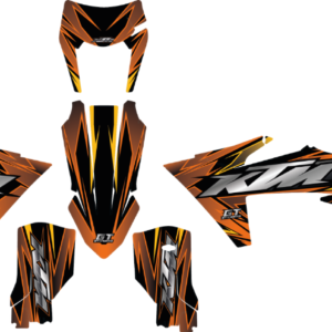 Kits de gráficos KTM Lightning – layout adesivi
