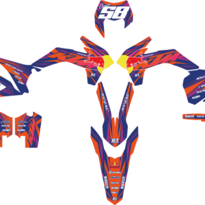 KTM Spectre – layout adesivi Dekor-Kits
