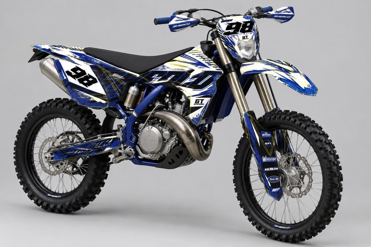 Sherco Valkyrie – anteprima 3D Dekor-Kits