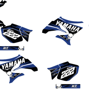 Kits de gráficos Yamaha Chaos – layout adesivi
